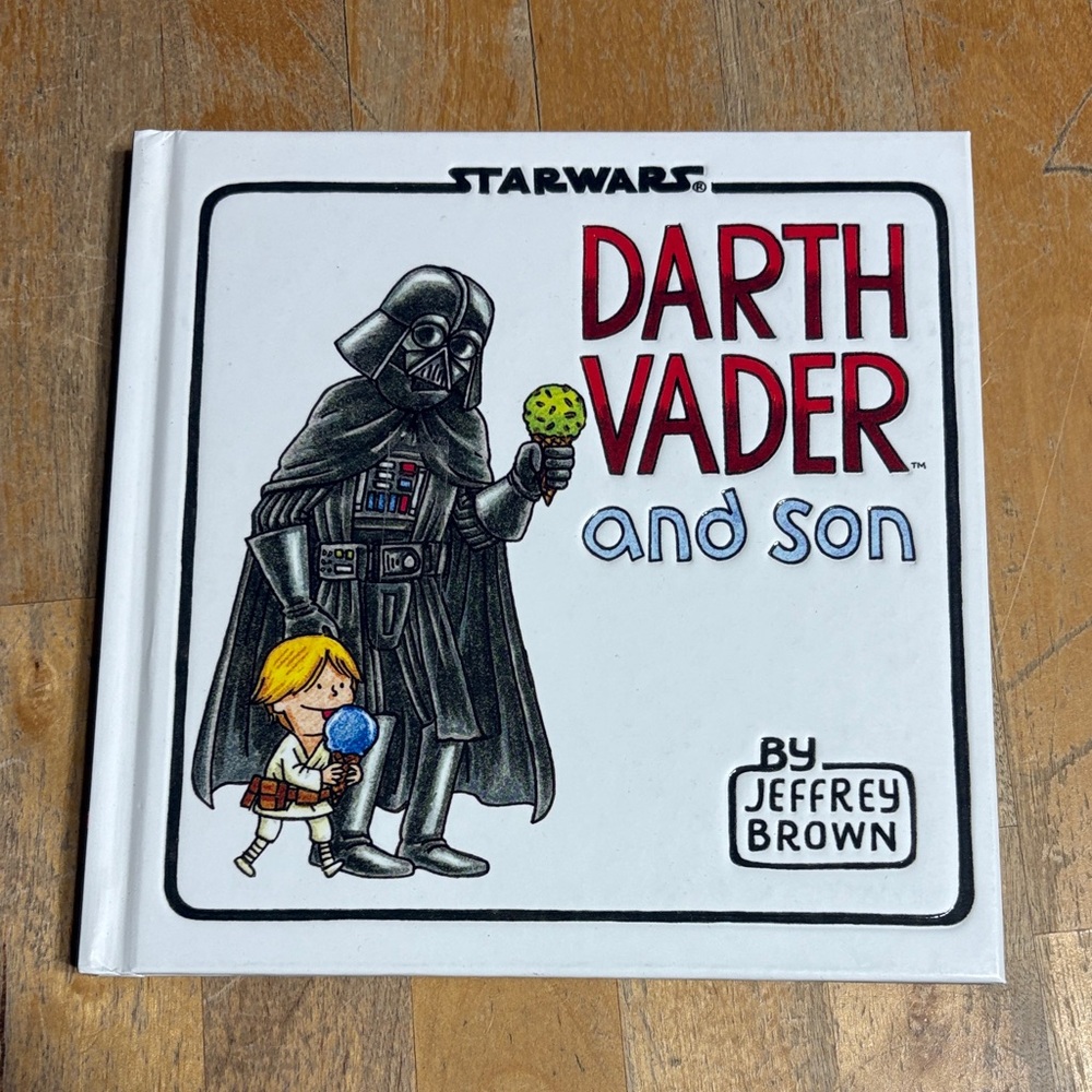 Star Wars Darth Vader and Son Hardcover Book - White